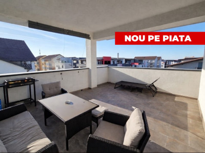 Apartament decomandat 2 terase bloc cu lift zona Arhitectilor Sibiu 
