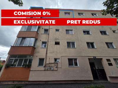 Apartament 2 camere decomandat de vanzare zona centrala 52 mp utili 