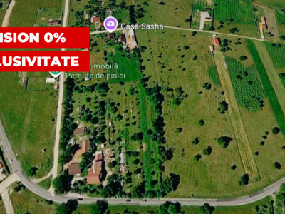 Teren extravilan de vanzare 2580 mp in Statiunea Sambata de Sus 