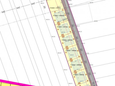 Teren 506mp intravilan PUZ aprobat 2 fronturi stradale 30m Sura Mica