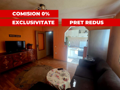 Apartament 3 camere semidecomandat etaj 3 zona 13 Decembrie 50 mpu