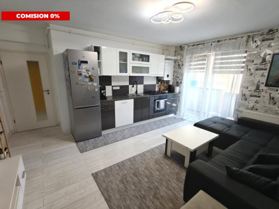 Apartament decomantat 3 camere 2 bai 70 mp utili cu parcare subterana