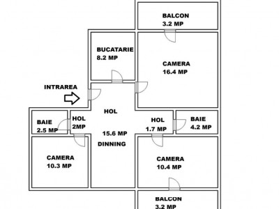 Apartamente de vanzare Sibiu Terezian imagine mica 3