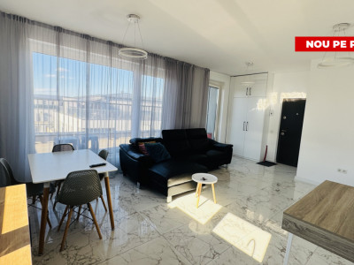 Apartament tip penthouse de vanzare 3 camere 2 bai - terasa mare