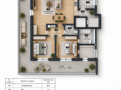 Apartamente de vanzare Sibiu Broscarie imagine mica 5