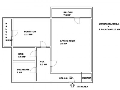 Apartamente de inchiriat Sibiu Doamna Stanca imagine mica 3