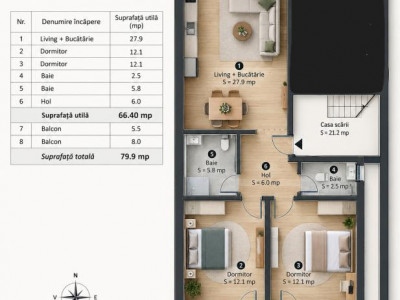 Apartamente de vanzare Sibiu Selimbar imagine mica 2