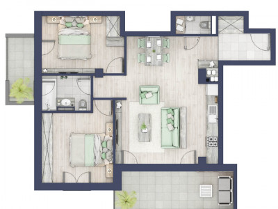 Apartamente de vanzare Sibiu Turnisor imagine mica 3