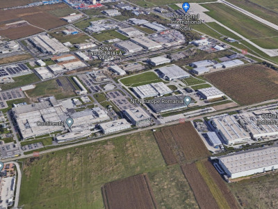 Teren intravilan 2 ha deschidere drum zona Industriala Vest Sibiu