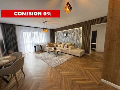 Apartament de lux cu 2 camere 60 mpu plus balcon etaj 3 Rahovei Sibiu